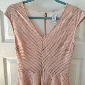 Elegant Pink Sleeveless Dress